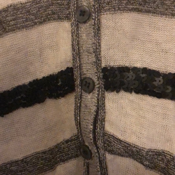 Lightweight striped linen cardigan - Picture 4 of 5